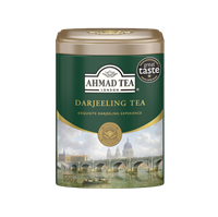 Ahmad Tea sypaný černý sypaný čaj  Darjeeling  plechovka 100g